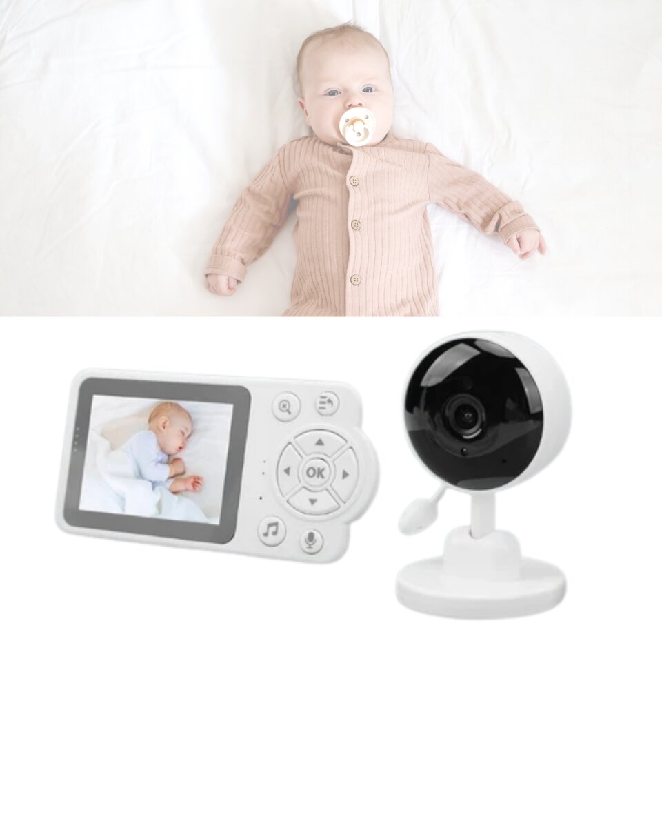 Yakınlaştırma Özellikli Gece Görüşlü Bebek İzleme Kamerası Yakınlaştırma Özellikli Gece Görüşlü Bebek İzleme Kamerası