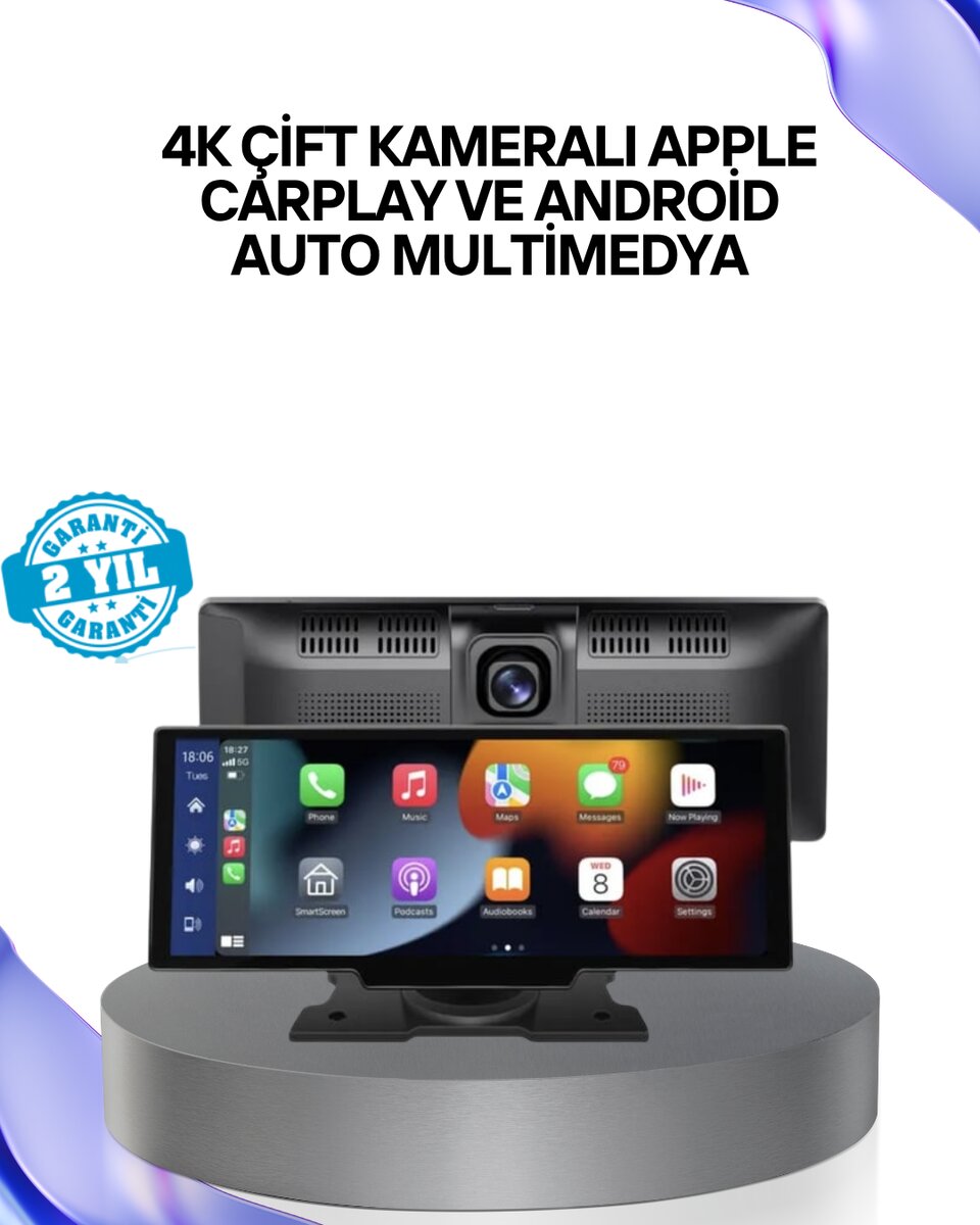 Renault Megane, Clio, Symbol, Captur, Toyota Corolla, Yaris, C-HR, Ford Focus, Fiesta Uyumlu Kablosuz CarPlay Multimedya 10.26” Dokunmatik Ekran Renault Megane, Clio, Symbol, Captur, Toyota Corolla, Yaris, C-HR, Ford Focus, Fiesta Uyumlu Kablosuz CarPlay Multimedya 10.26” Dokunmatik Ekran