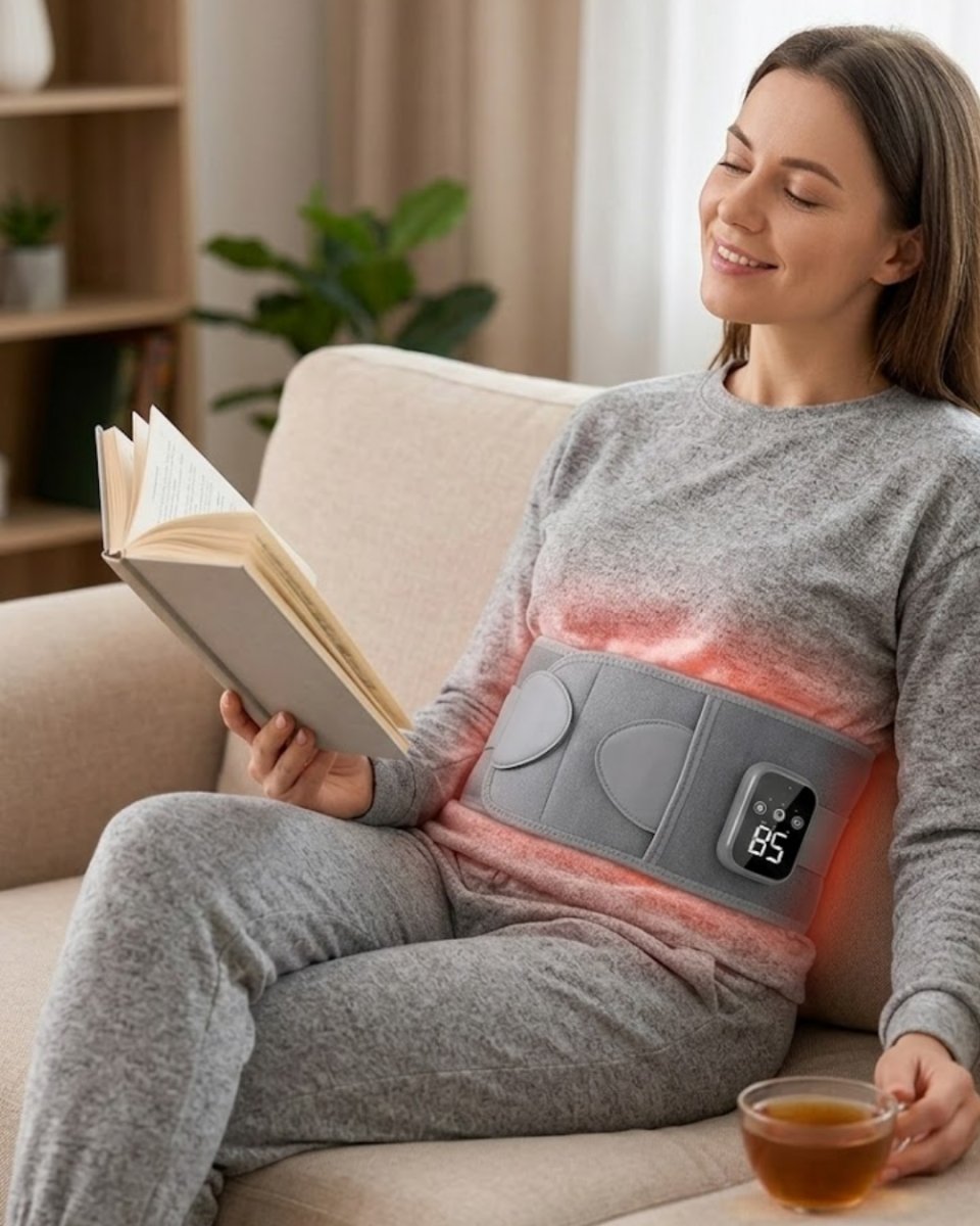 Kablosuz Isı Terapili Bel Kemeri 3 Masaj Modlu USB Şarjlı Tasarım Kablosuz Isı Terapili Bel Kemeri 3 Masaj Modlu USB Şarjlı Tasarım