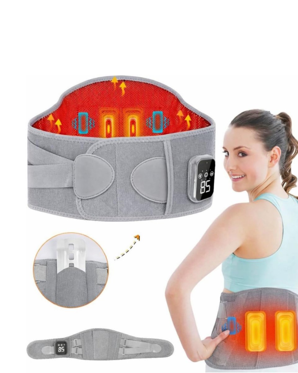 3 Kademe Isıtmalı ve Titreşimli Bel Destek Kemeri Ergonomik Tasarım 3 Kademe Isıtmalı ve Titreşimli Bel Destek Kemeri Ergonomik Tasarım