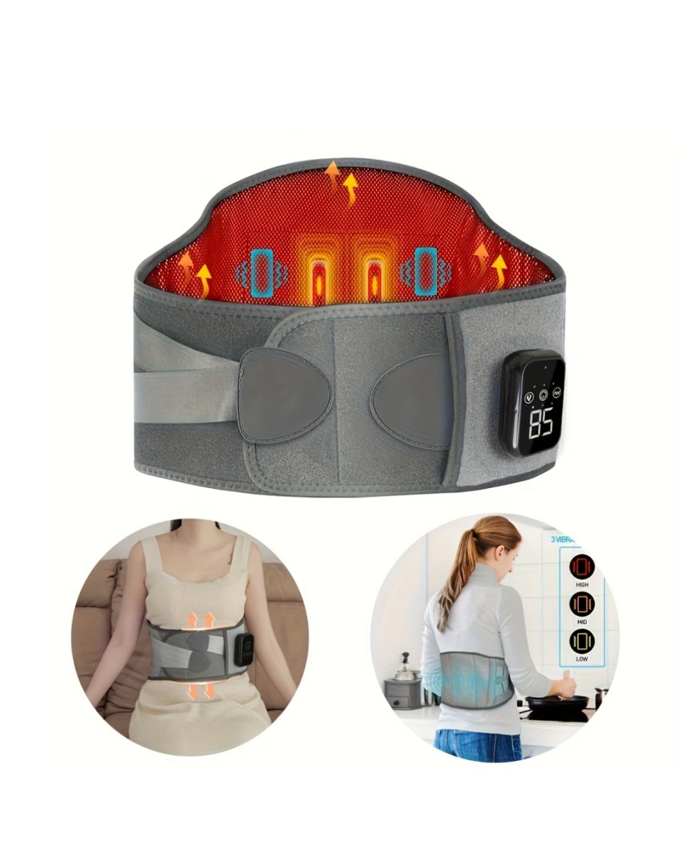 Ergonomik Isı Terapili Titreşimli Bel Kemeri Taşınabilir Tasarım Ergonomik Isı Terapili Titreşimli Bel Kemeri Taşınabilir Tasarım