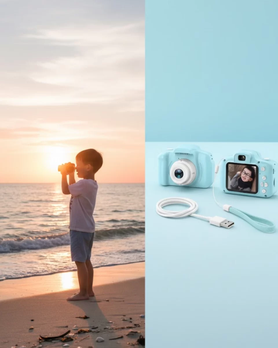Mi Taşınabilir Mini Kamera HD Video Fotoğraf Çekimli USB Şarjlı Hafıza Kart Destekli