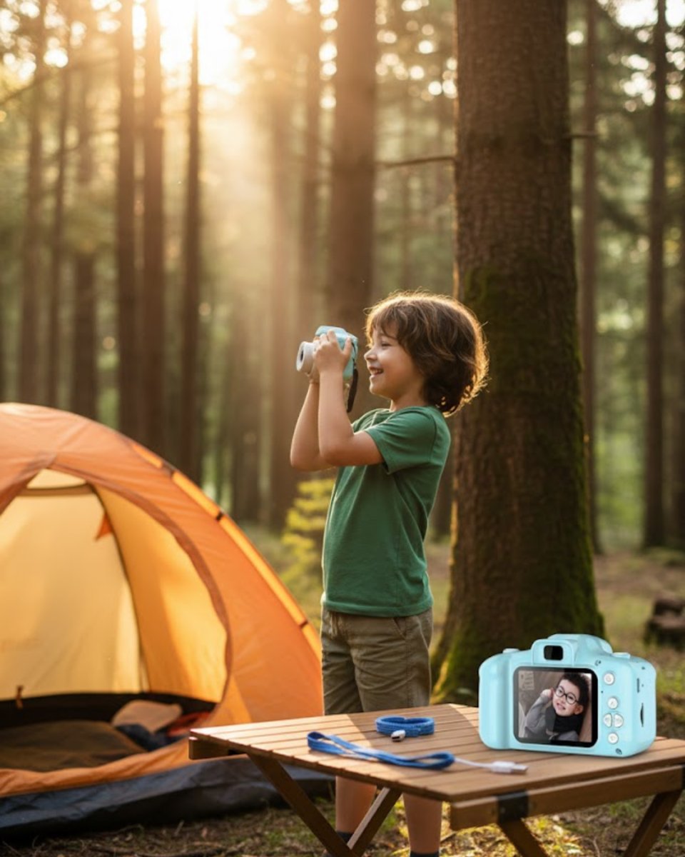 Mavi Şarjlı Mini HD Kamera Video Fotoğraf Çekimli USB Bağlantılı Dijital Cihaz Mavi Şarjlı Mini HD Kamera Video Fotoğraf Çekimli USB Bağlantılı Dijital Cihaz