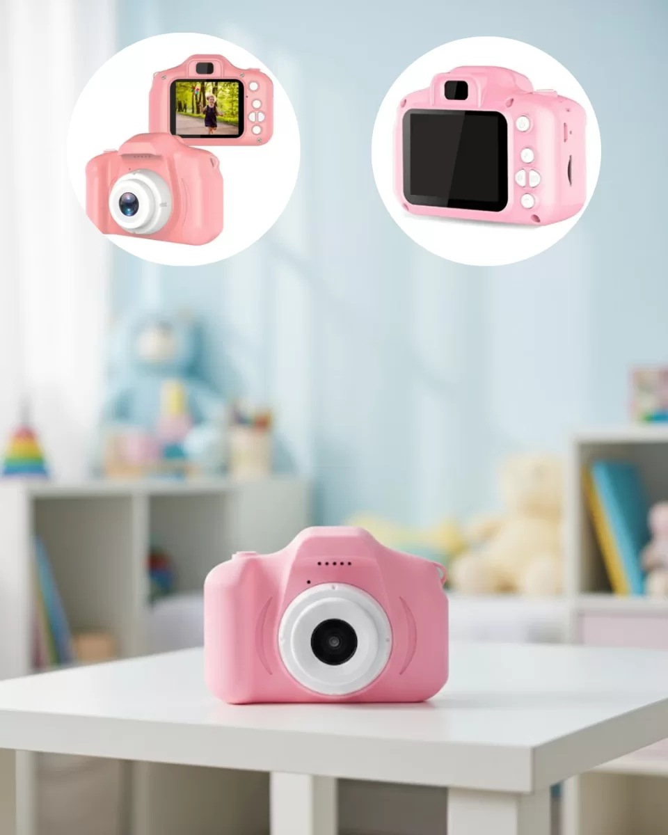 HD Mini Dijital Kamera Video ve Fotoğraf Çekim Özellikli Şarjlı Taşınabilir Kayıt