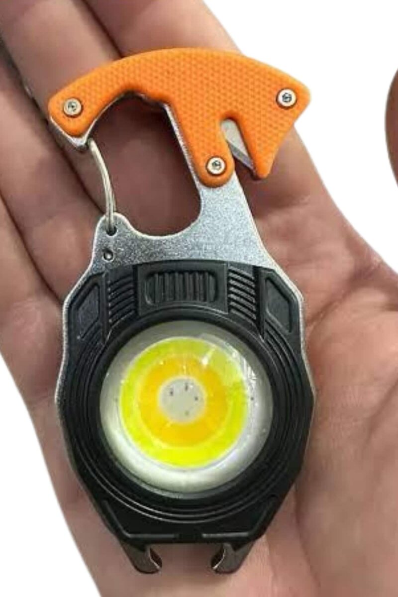 El Feneri LED Anahtarlık Çok Fonksiyonlu Mini Çakmak Özellikli El Feneri LED Anahtarlık Çok Fonksiyonlu Mini Çakmak Özellikli