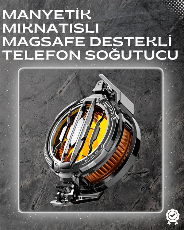 LED Işıklı Telefon Soğutucu | Ultra Sessiz Fan | Mıknatıslı ve Aparatlı Bağlantı LED Işıklı Telefon Soğutucu | Ultra Sessiz Fan | Mıknatıslı ve Aparatlı Bağlantı