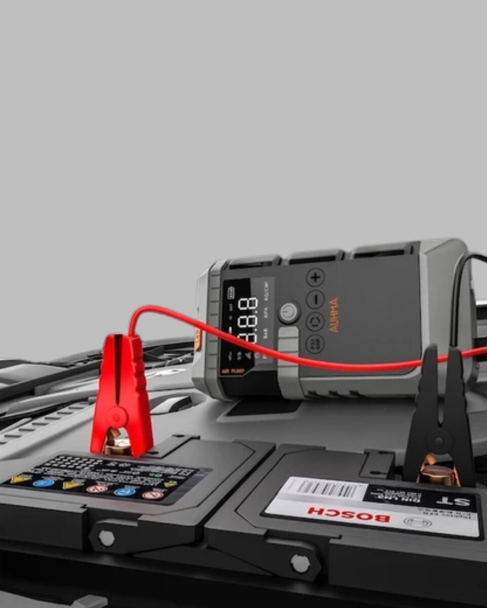Taşınabilir Akü Takviye Cihazı Işıklı Hava Kompresörü Powerbank Taşınabilir Akü Takviye Cihazı Işıklı Hava Kompresörü Powerbank