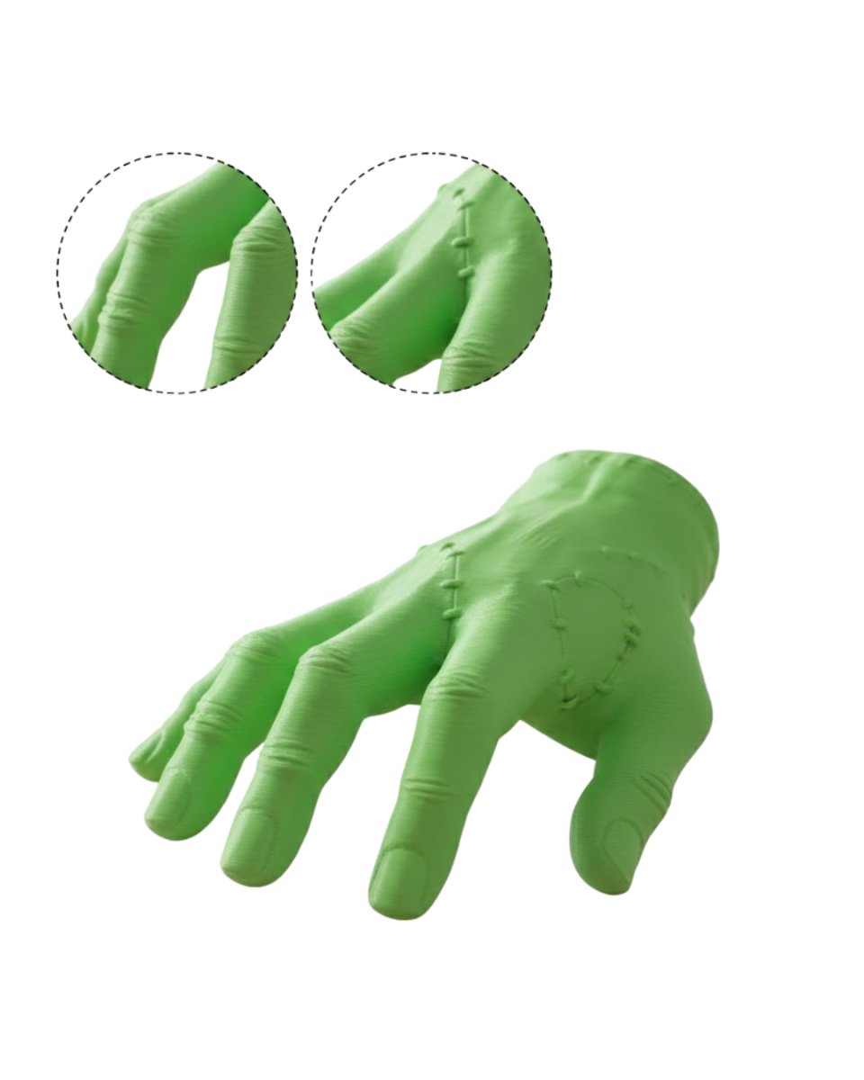 3D Yeşil El Tasarım Dekor 27x22 cm Büyük Boy Şık Obje 3D Yeşil El Tasarım Dekor 27x22 cm Büyük Boy Şık Obje