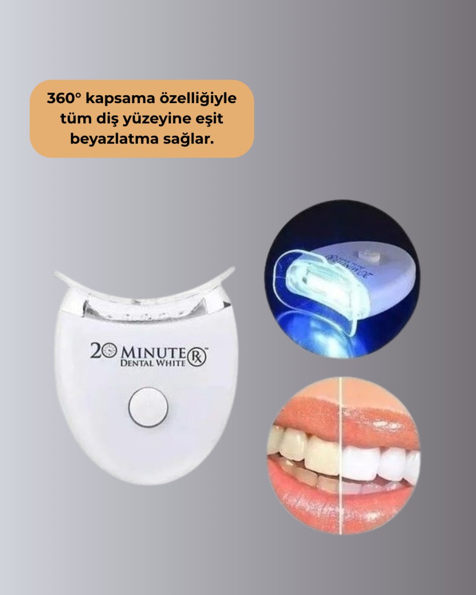 Beyazlatma Kalemli LED Diş Parlatma Seti Beyazlatma Kalemli LED Diş Parlatma Seti