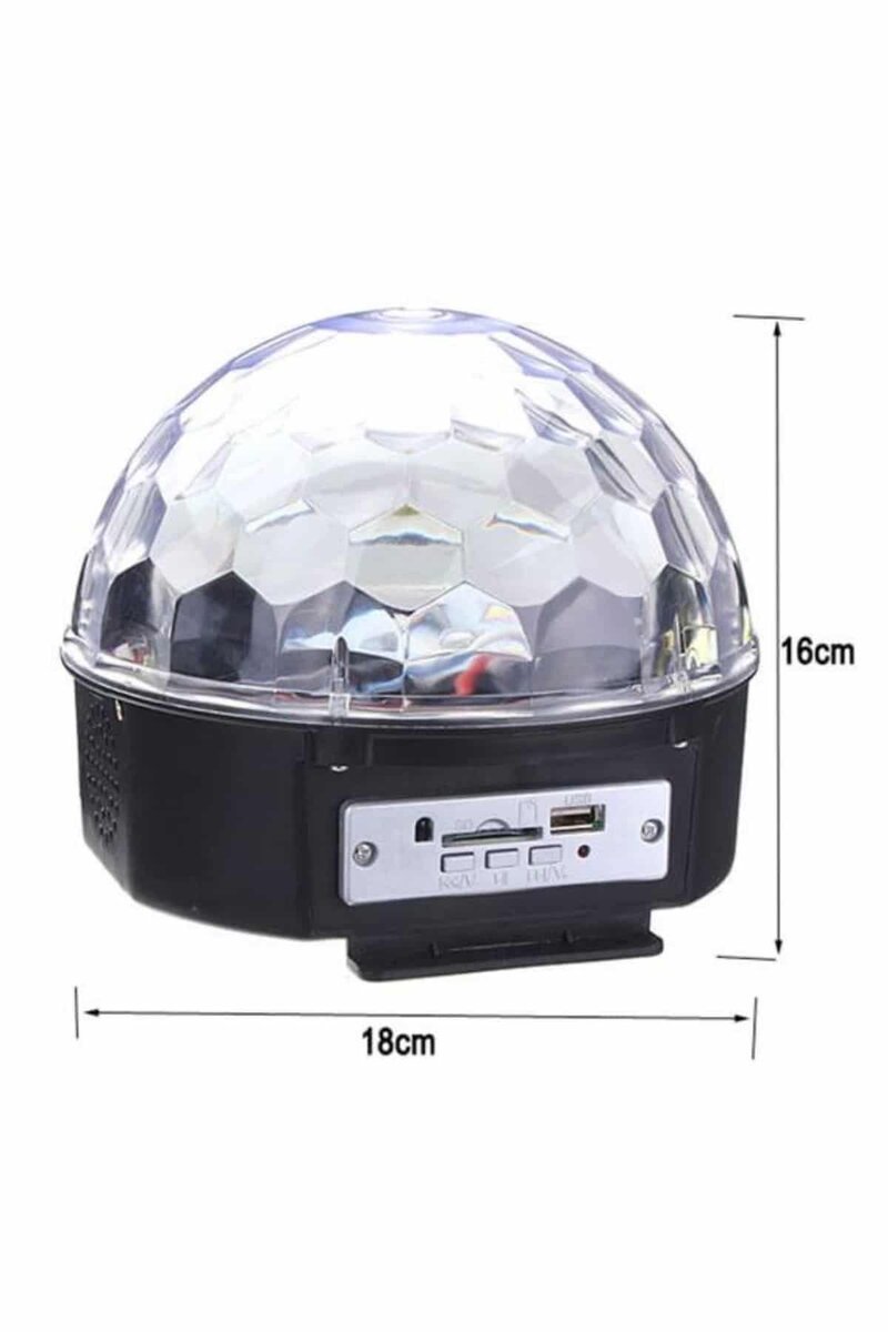 Disko Topu Renkli Işıklı Lazer Parti Bluetooth Bağlantılı Led Küre Disko Topu Renkli Işıklı Lazer Parti Bluetooth Bağlantılı Led Küre