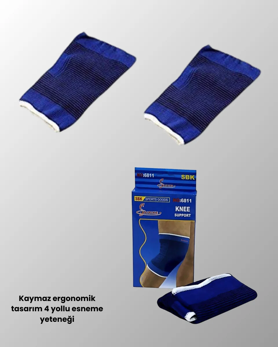 Anti-Slip Diz Bandajı Sporcu Desteklikli Koruyucu Model Anti-Slip Diz Bandajı Sporcu Desteklikli Koruyucu Model