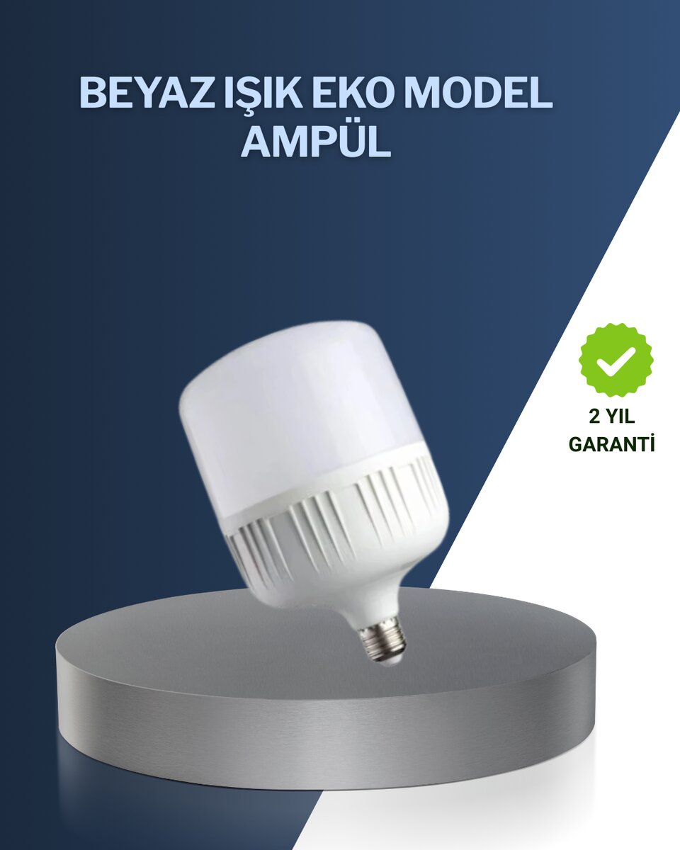 Uzun Ömürlü Şarjlı LED Ampul 30 Watt Güçlü Aydınlatma Uzun Ömürlü Şarjlı LED Ampul 30 Watt Güçlü Aydınlatma