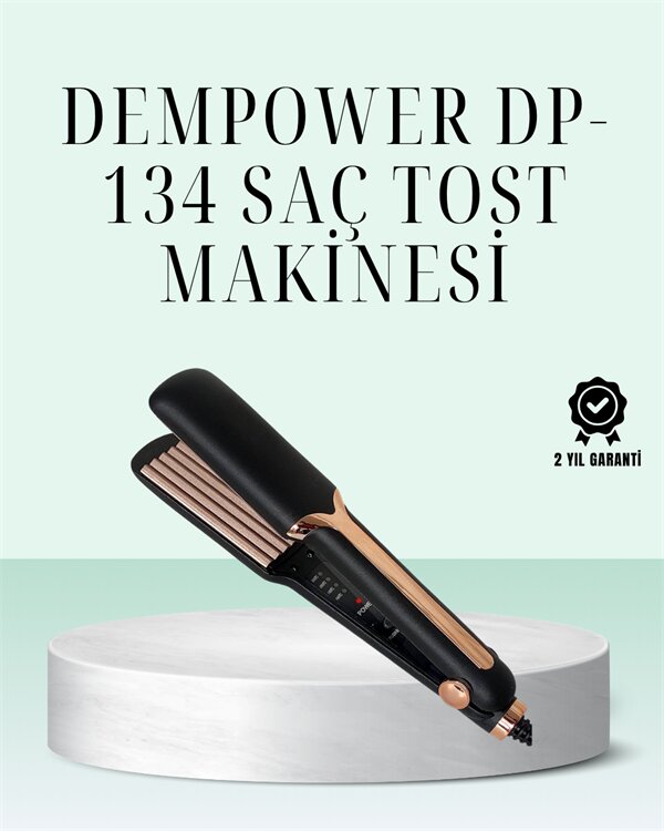 DEMPOWER DP-134 – Isı Ayarlı Saç Şekillendirme Deneyimi DEMPOWER DP-134 – Isı Ayarlı Saç Şekillendirme Deneyimi