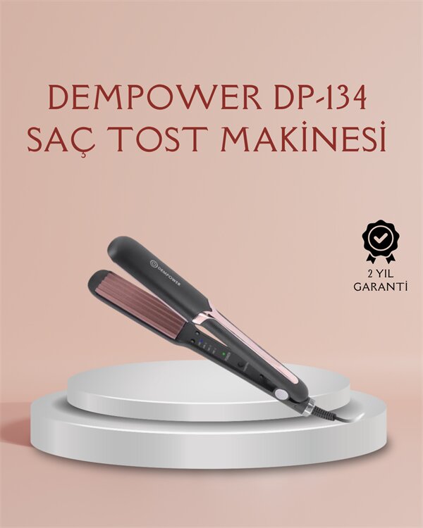 DP-134 Tost Saç Şekillendirici – Hızlı Isınan, Kalıcı ve Belirgin Dalgalar İçin İdeal DP-134 Tost Saç Şekillendirici – Hızlı Isınan, Kalıcı ve Belirgin Dalgalar İçin İdeal