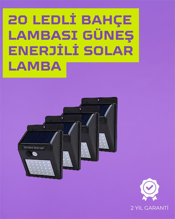 Güneş Enerjili Akıllı Duvar Lambası | PIR Sensörlü, Otomatik Aydınlatma, Dış Mekan İçin Güneş Enerjili Akıllı Duvar Lambası | PIR Sensörlü, Otomatik Aydınlatma, Dış Mekan İçin