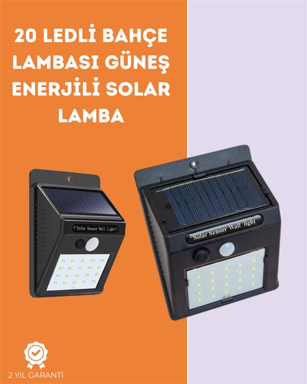 Kablosuz Solar LED Lamba | Bahçe, Veranda, Merdiven Işığı, Otomatik Aç-Kapa Sensörlü Kablosuz Solar LED Lamba | Bahçe, Veranda, Merdiven Işığı, Otomatik Aç-Kapa Sensörlü