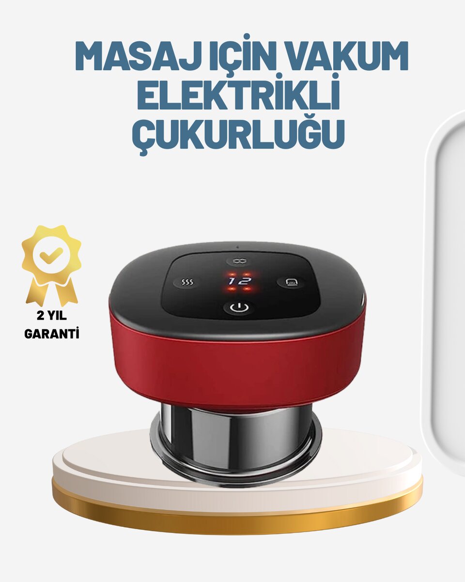 Akıllı Vakumlu Kupa Masaj Cihazı Ağrı Giderici ve Rahatlatıcı Terapi Akıllı Vakumlu Kupa Masaj Cihazı Ağrı Giderici ve Rahatlatıcı Terapi
