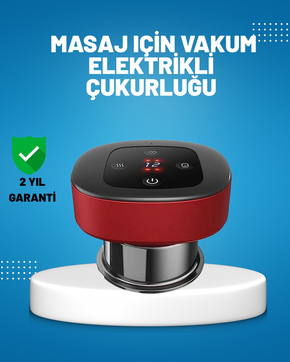 Elektrikli Vakumlu Çukurluk Masaj Aleti Isıtmalı ve Kırmızı Işıklı Terapi Seti Elektrikli Vakumlu Çukurluk Masaj Aleti Isıtmalı ve Kırmızı Işıklı Terapi Seti