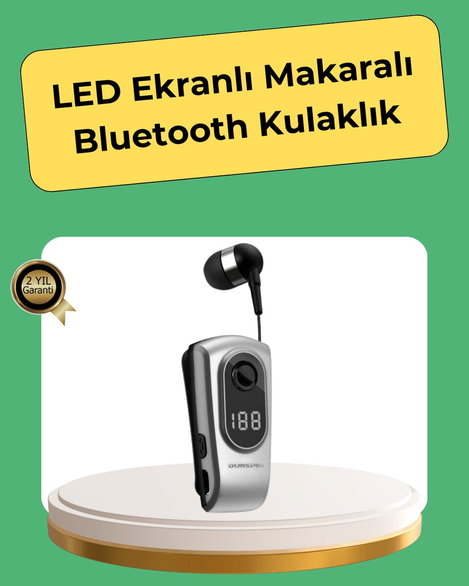 Kablosuz Bluetooth 5.2 Kulaklık – Titreşimli Uyarı ve Uzun Pil Ömrü Kablosuz Bluetooth 5.2 Kulaklık – Titreşimli Uyarı ve Uzun Pil Ömrü