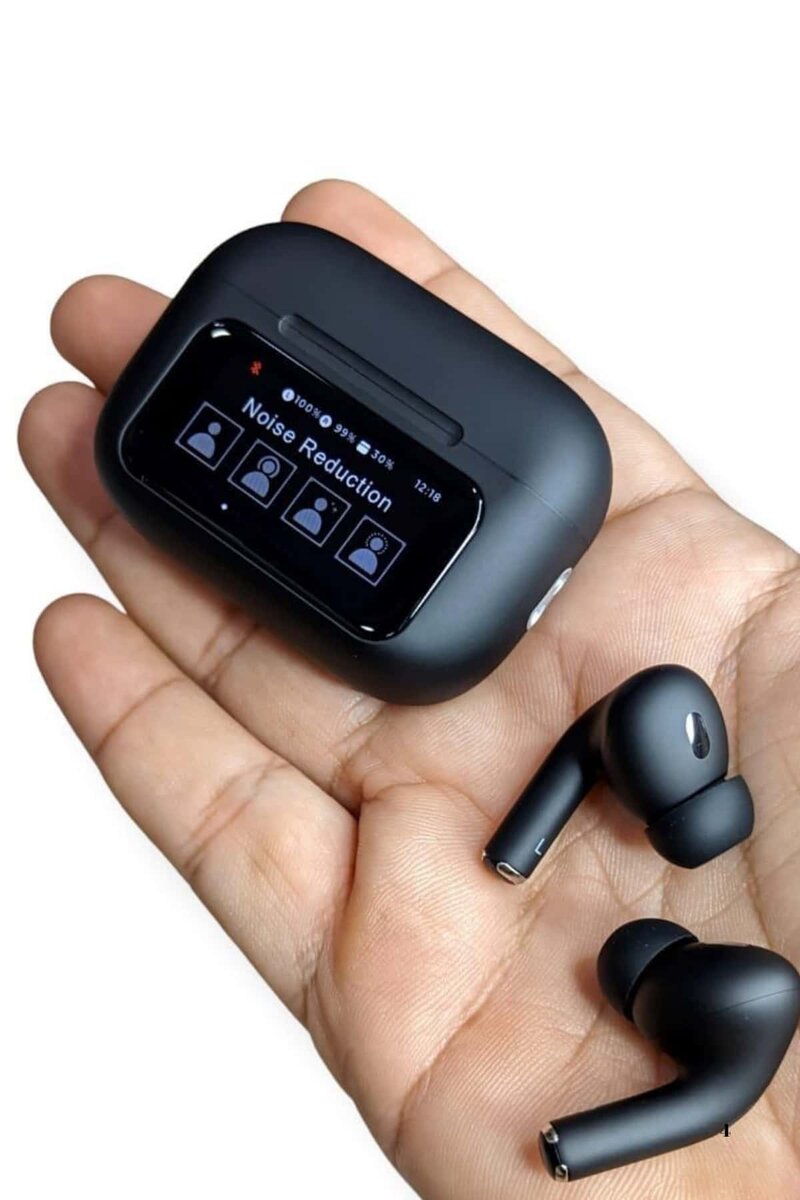 Yeni Nesil ANC Özellikli Çağrı Cevaplayan Dokunmatik Ekranlı Bluetooth Kulaklık Siyah Yeni Nesil ANC Özellikli Çağrı Cevaplayan Dokunmatik Ekranlı Bluetooth Kulaklık Siyah