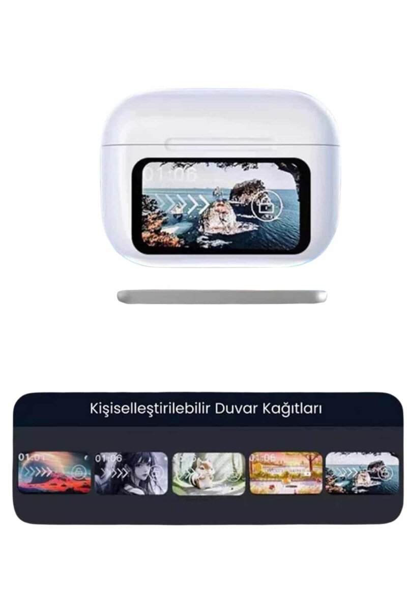 Dokunmatik Ekranlı ANC/ENC Yeni Nesil Pro Bluetooth Kulaklık Dokunmatik Ekran Dokunmatik Ekranlı ANC/ENC Yeni Nesil Pro Bluetooth Kulaklık Dokunmatik Ekran
