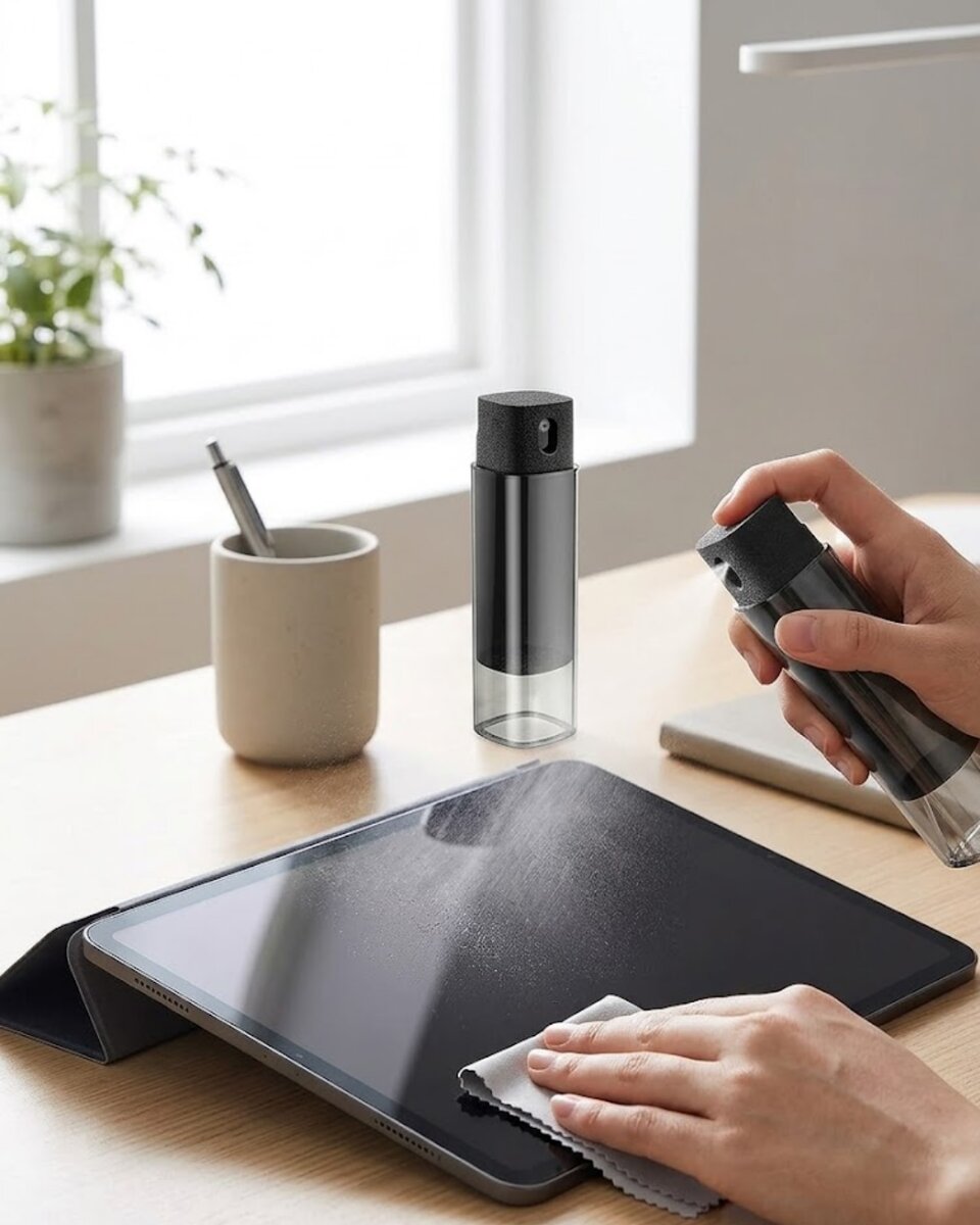 Çok Amaçlı Temizlik Sprey Şişesi Telefon Tablet Laptop Ekran Temizleme Kabı Çok Amaçlı Temizlik Sprey Şişesi Telefon Tablet Laptop Ekran Temizleme Kabı