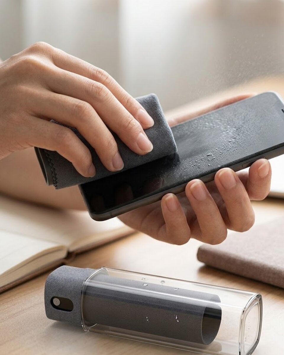 Taşınabilir Ekran Temizleme Sprey Şişesi Telefon Laptop Tablet Temizleme Aparatı Taşınabilir Ekran Temizleme Sprey Şişesi Telefon Laptop Tablet Temizleme Aparatı