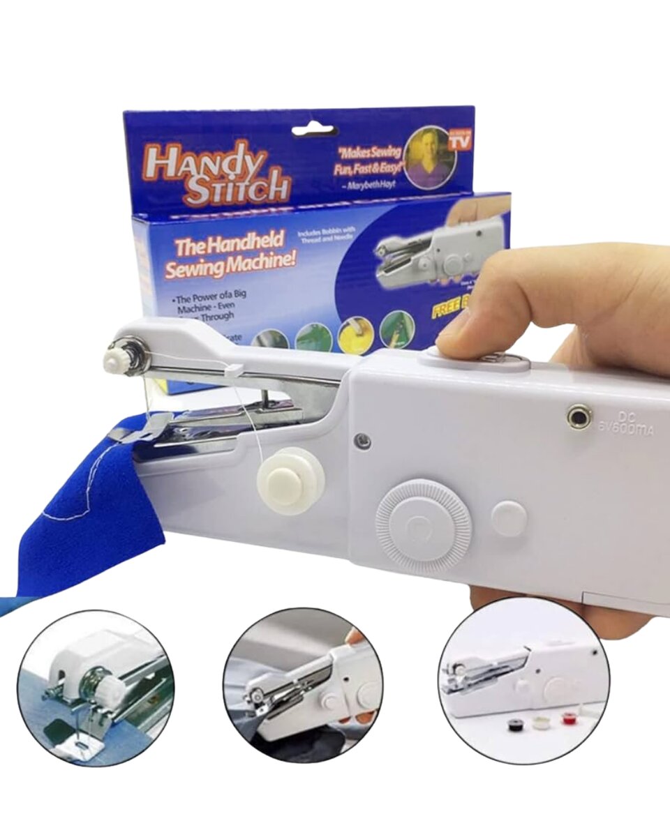 Ev ve Seyahat İçin Mini El Dikiş Makinesi Kolay Kullanım Ev ve Seyahat İçin Mini El Dikiş Makinesi Kolay Kullanım