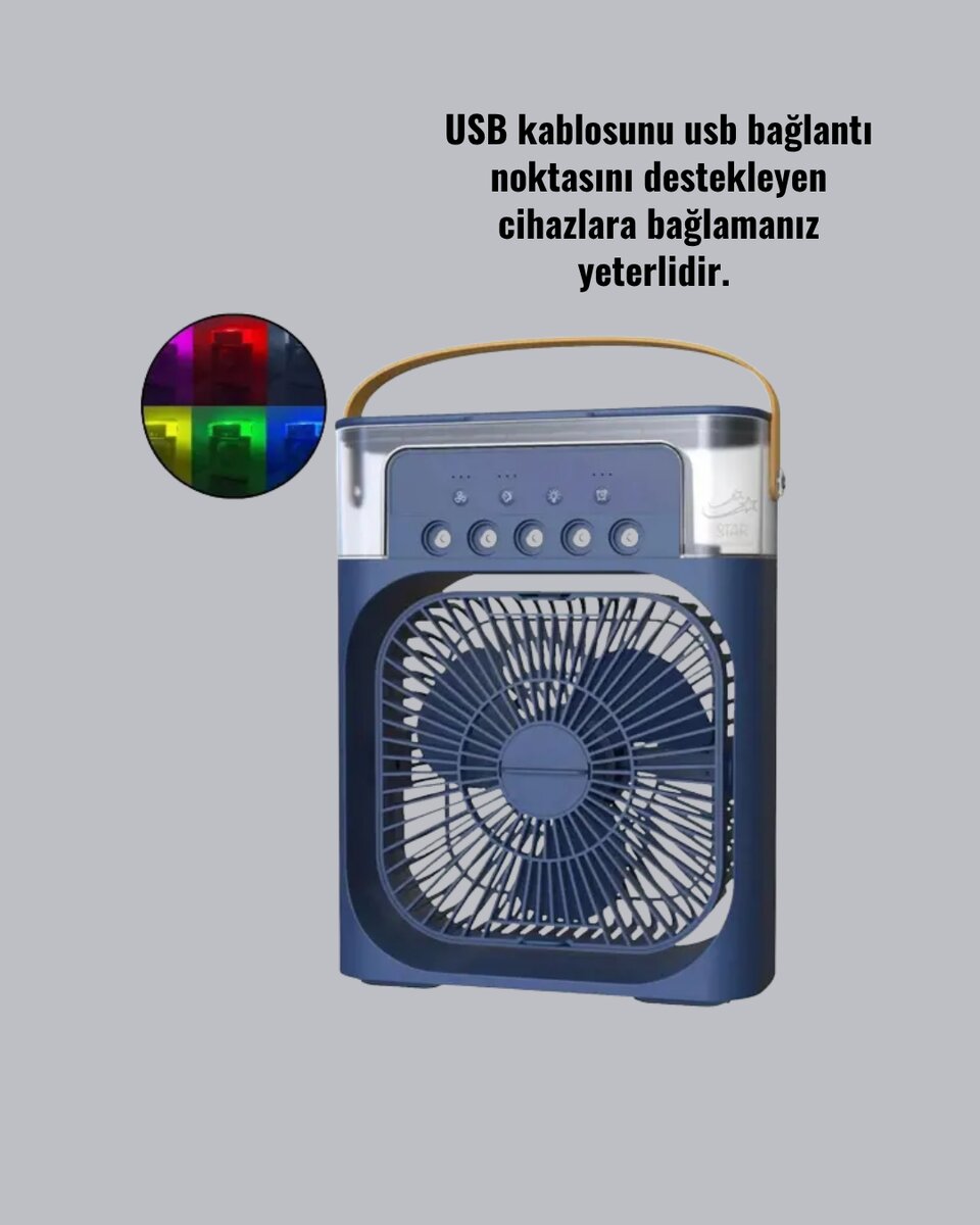 Ayarlanabilir Hız ve Yönlü Yüksek Performanslı Masaüstü Fan Ayarlanabilir Hız ve Yönlü Yüksek Performanslı Masaüstü Fan