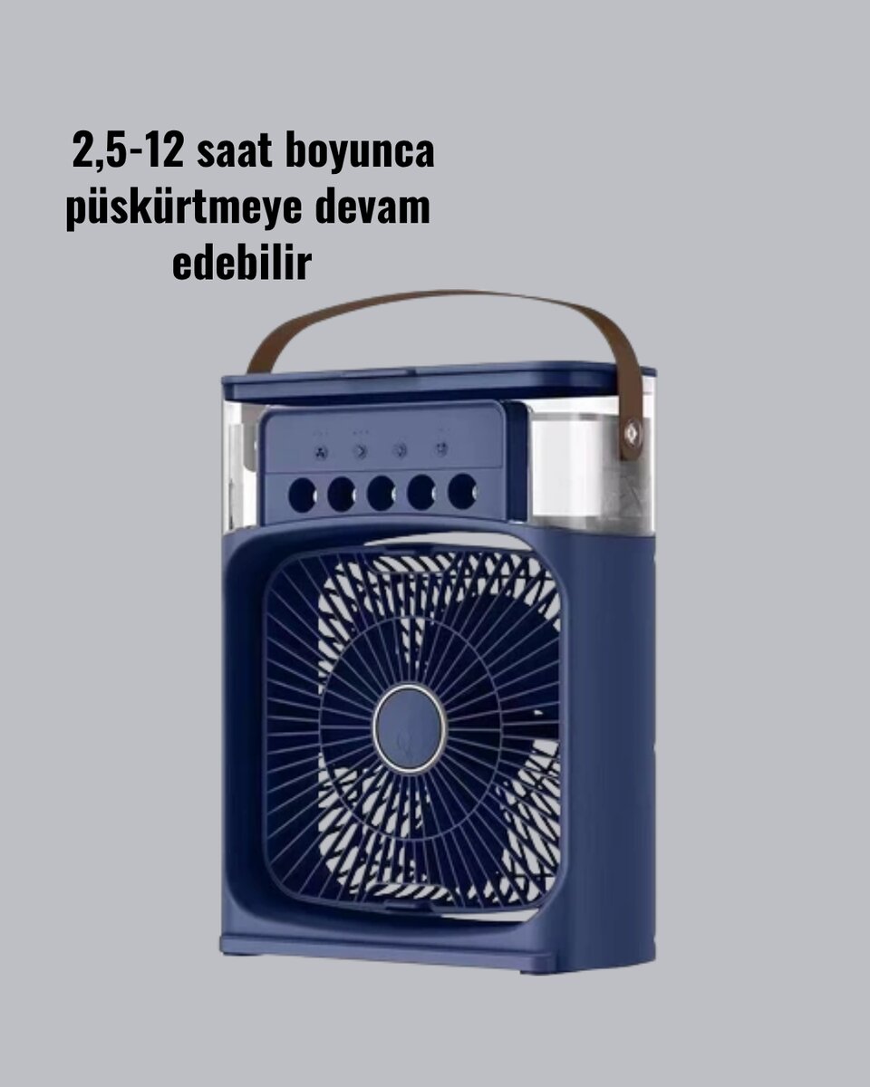 Tüm Gün Kullanıma Uygun Enerji Tasarruflu Fan