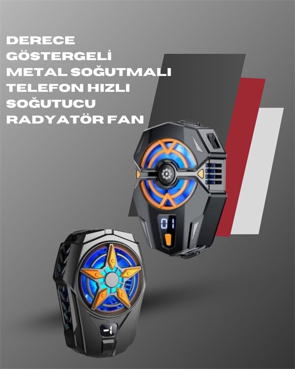 Ergonomik Telefon Soğutucu – 2 Hız Ayarı, Hafif ve Taşınabilir Ergonomik Telefon Soğutucu – 2 Hız Ayarı, Hafif ve Taşınabilir