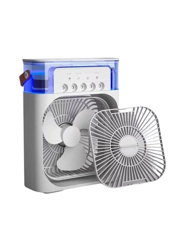 Spreyli Mini Masaüstü Fan | 500ML Su Hazneli, 3 Kademeli Soğutucu Spreyli Mini Masaüstü Fan | 500ML Su Hazneli, 3 Kademeli Soğutucu