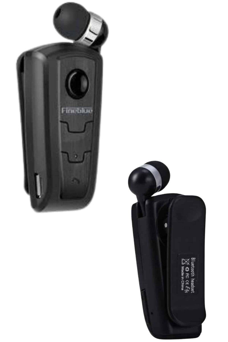 Mikrofonlu Makaralı Bluetooth Kulakiçi Kulaklık Android ve İOS Uyumlu
