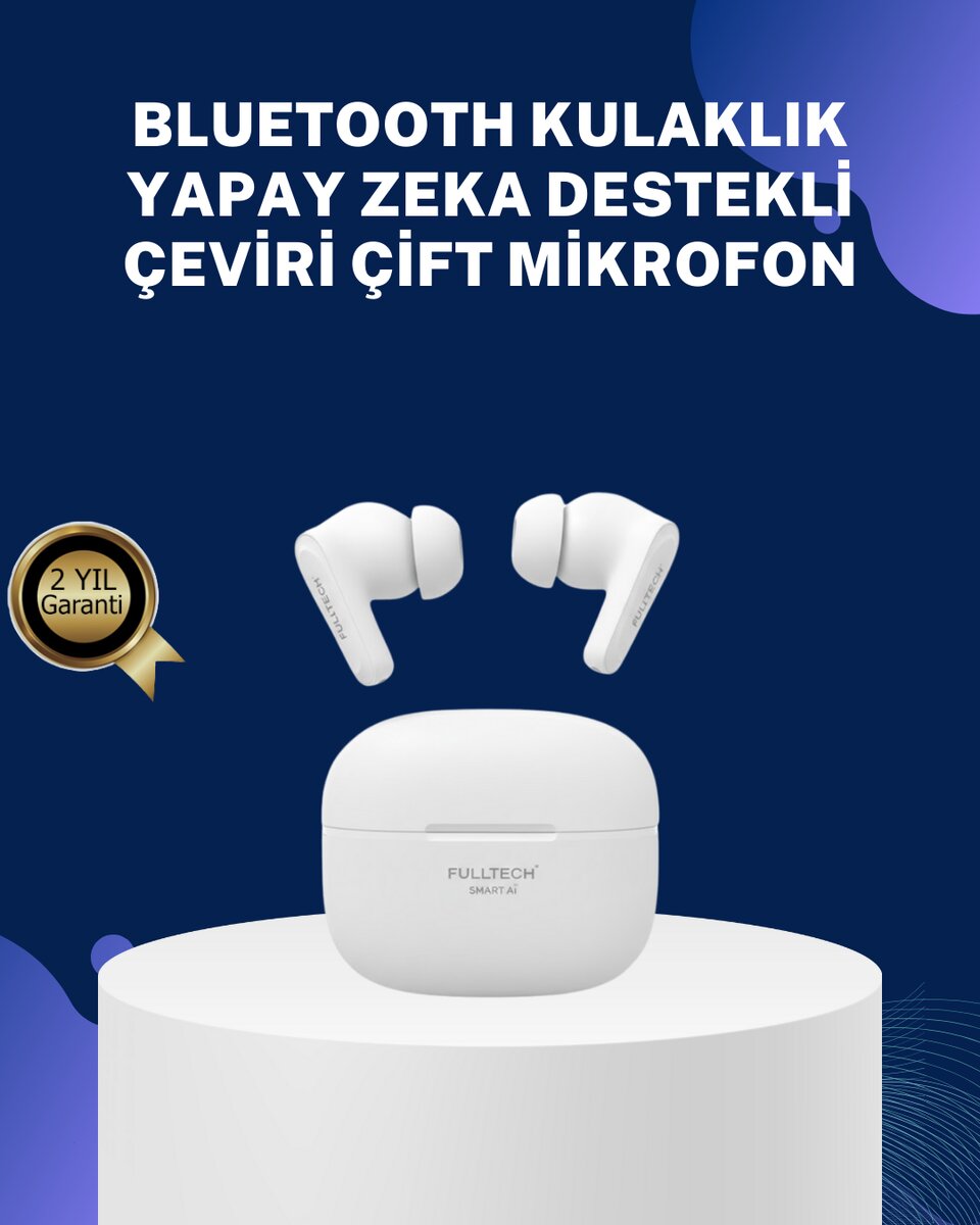 Akıllı Çeviri Teknolojili TWS Kulaklık Gürültü Engelleyici Akıllı Çeviri Teknolojili TWS Kulaklık Gürültü Engelleyici
