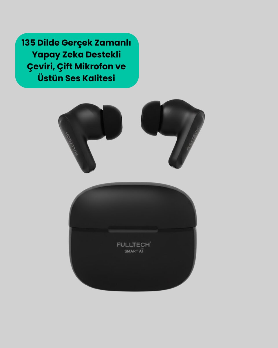 Akıllı Çeviri Destekli Bluetooth Kulaklık Profesyonel Ses Deneyimi