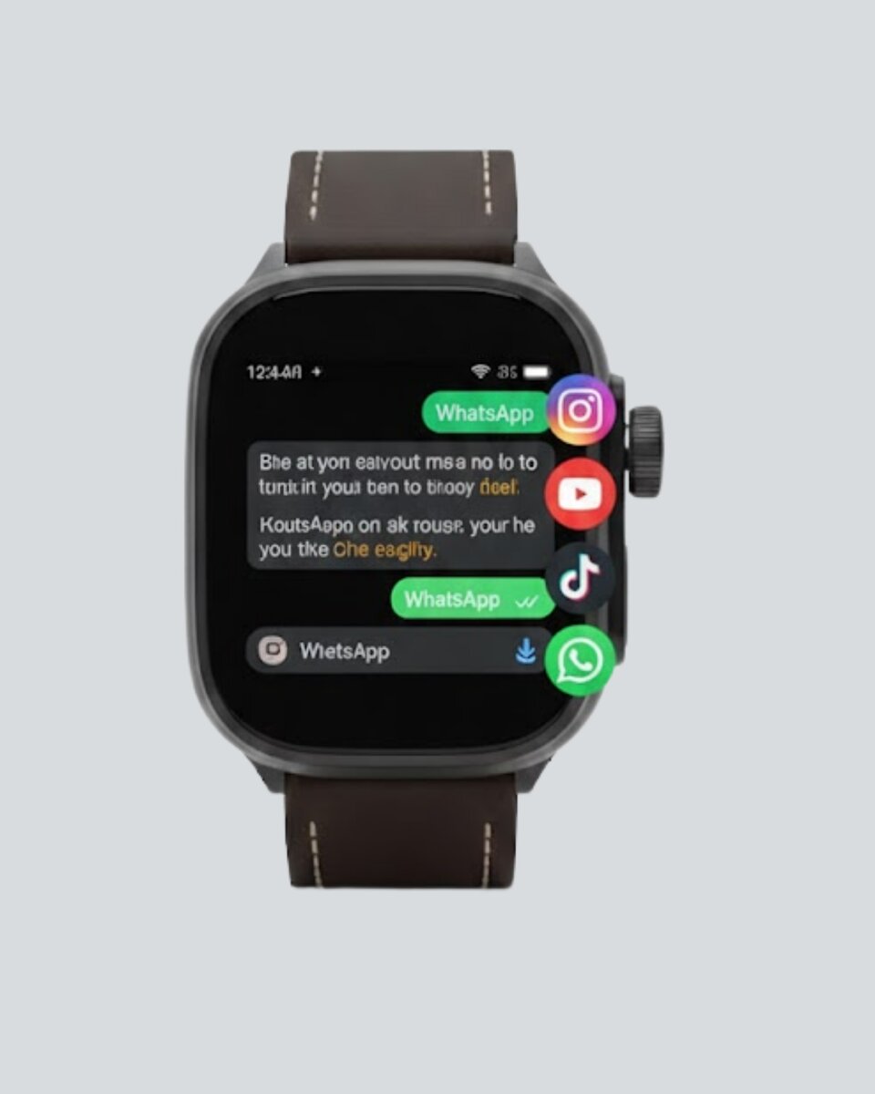 AMOLED Ekranlı Akıllı Saat WhatsApp TikTok YouTube AMOLED Ekranlı Akıllı Saat WhatsApp TikTok YouTube