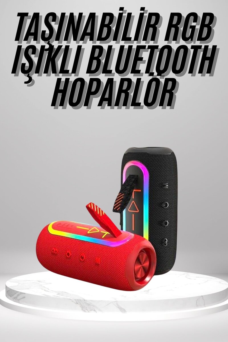 Bluetooth Hoparlör Uzun Pil Ömrü Taşınabilir Yüksek Ses Kaliteli Bluetooth Hoparlör Uzun Pil Ömrü Taşınabilir Yüksek Ses Kaliteli