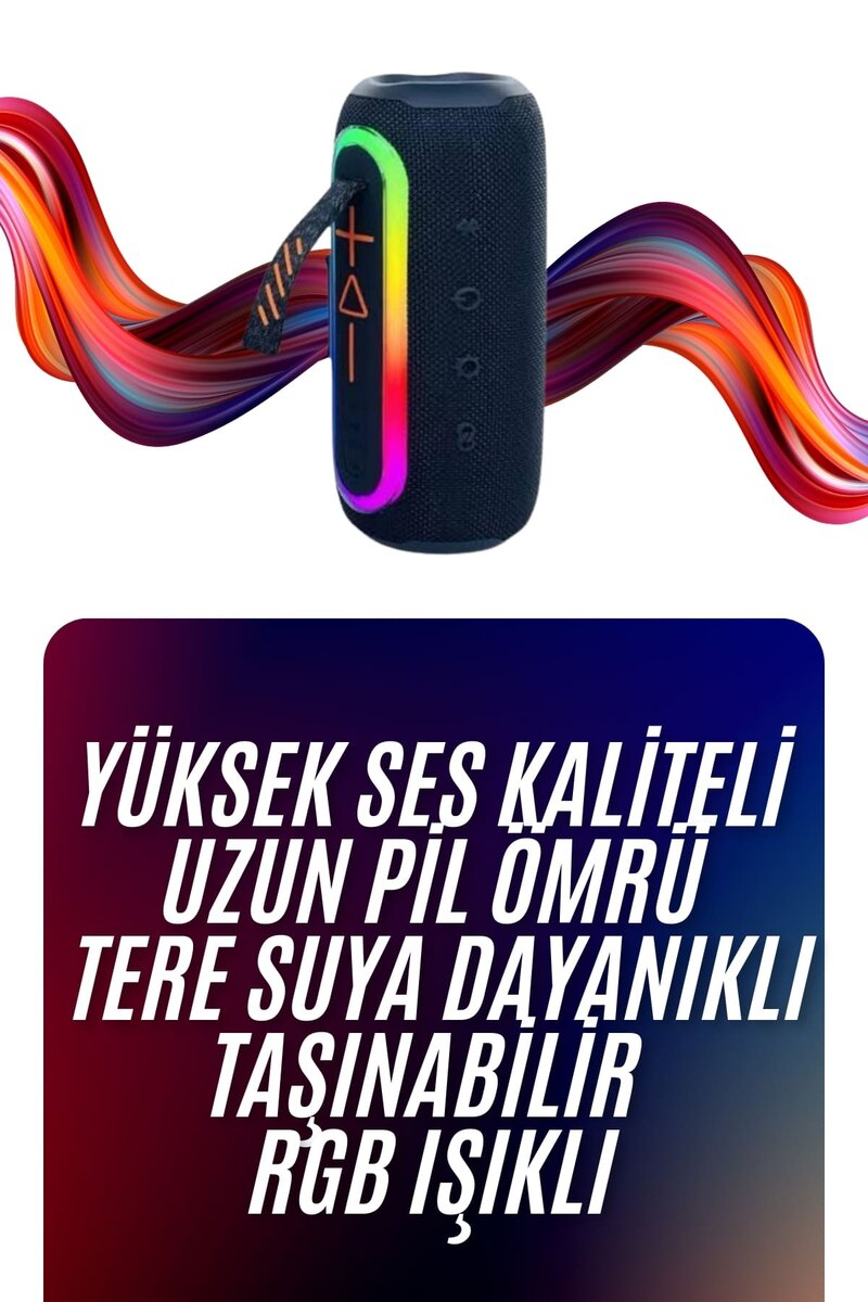 Bluetooth Hoparlör Uzun Pil Ömrü Taşınabilir Yüksek Ses Kaliteli Bluetooth Hoparlör Uzun Pil Ömrü Taşınabilir Yüksek Ses Kaliteli