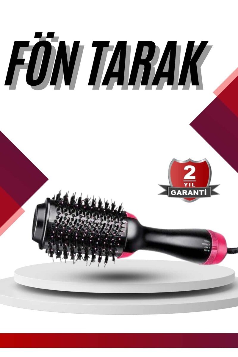 Fön Tarak 1200 W Saç Şekillendirici Saç Düzleştirici Saç Kurutma Fön Tarak 1200 W Saç Şekillendirici Saç Düzleştirici Saç Kurutma