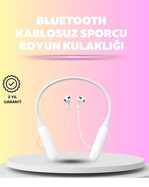Boyun Askılı Kulaklık – 100 Saat Kullanım Süresi, Ergonomik Tasarım