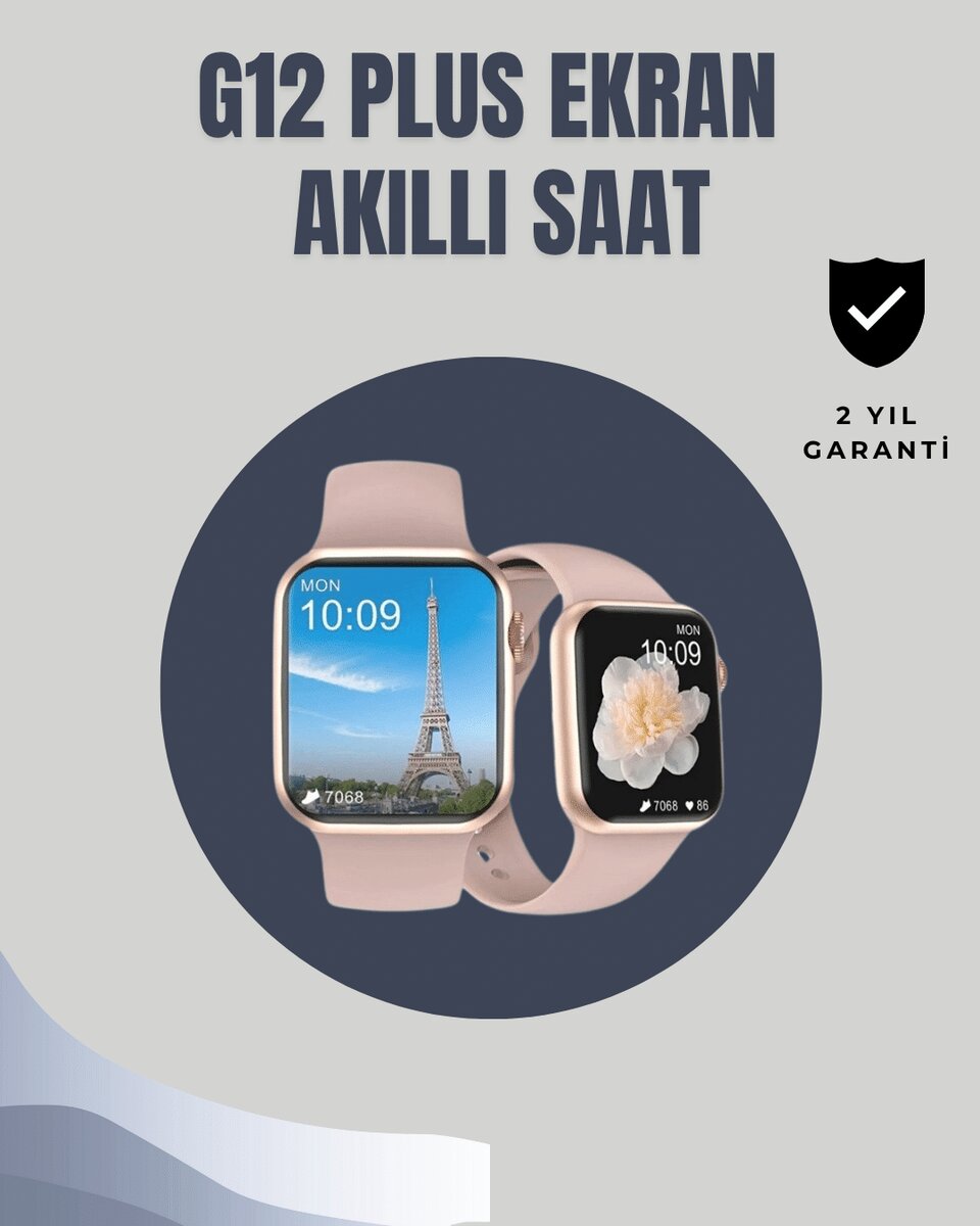 Su Geçirmez Akıllı Saat – 300 mAh Batarya, Sesli Arama, Uyku & Adım Takibi Su Geçirmez Akıllı Saat – 300 mAh Batarya, Sesli Arama, Uyku & Adım Takibi