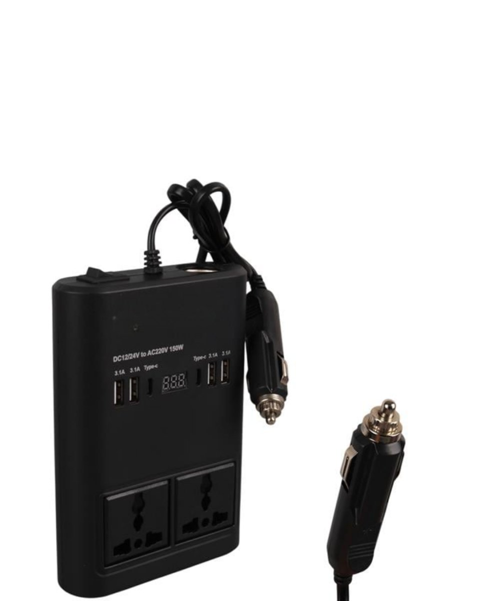 Araç Elektrik Dönüştürücü Çoklu USB Çıkışlı 150W İnvertör