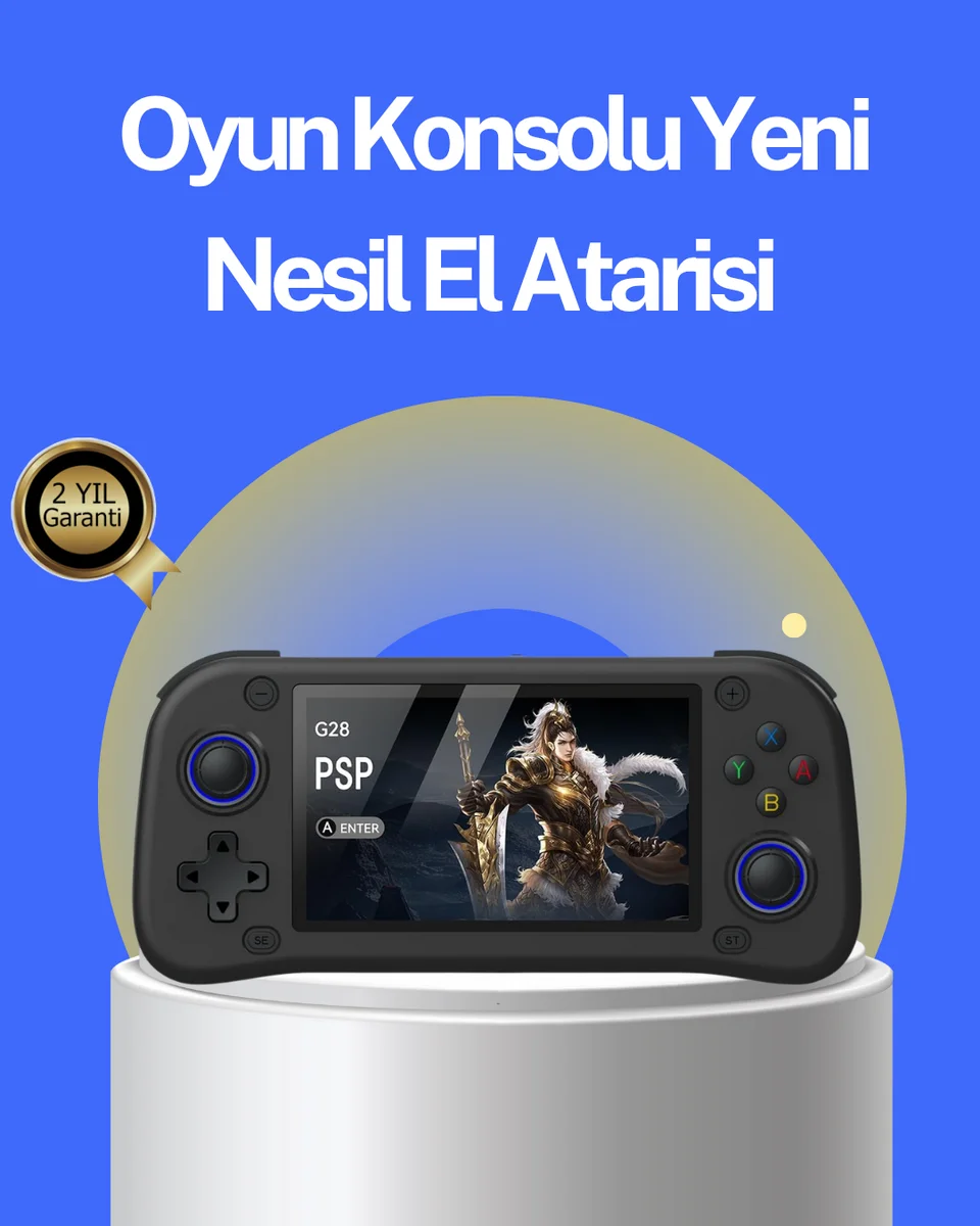4.3” HD Ekranlı El Konsolu 64GB Hafıza Kartı ve 10000 Yüklü Oyun 4.3” HD Ekranlı El Konsolu 64GB Hafıza Kartı ve 10000 Yüklü Oyun