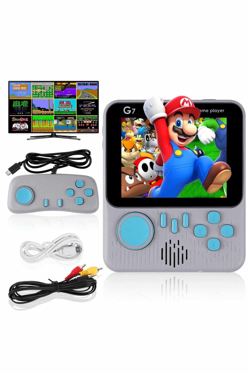 Çift Konsol 666 Adet Retro Oyun El Atarisi Taşınabilir 3.5 İnç Ekran Çift Konsol 666 Adet Retro Oyun El Atarisi Taşınabilir 3.5 İnç Ekran