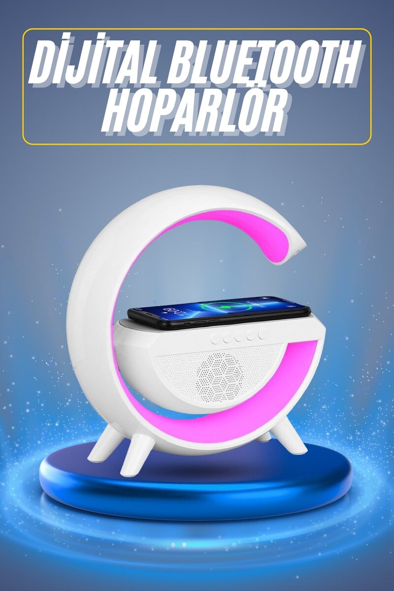 Yeni Nesil Bluetooth Hoparlör Speaker 5.0 Taşınabilir G Şeklinde Powerbankli Yeni Nesil Bluetooth Hoparlör Speaker 5.0 Taşınabilir G Şeklinde Powerbankli