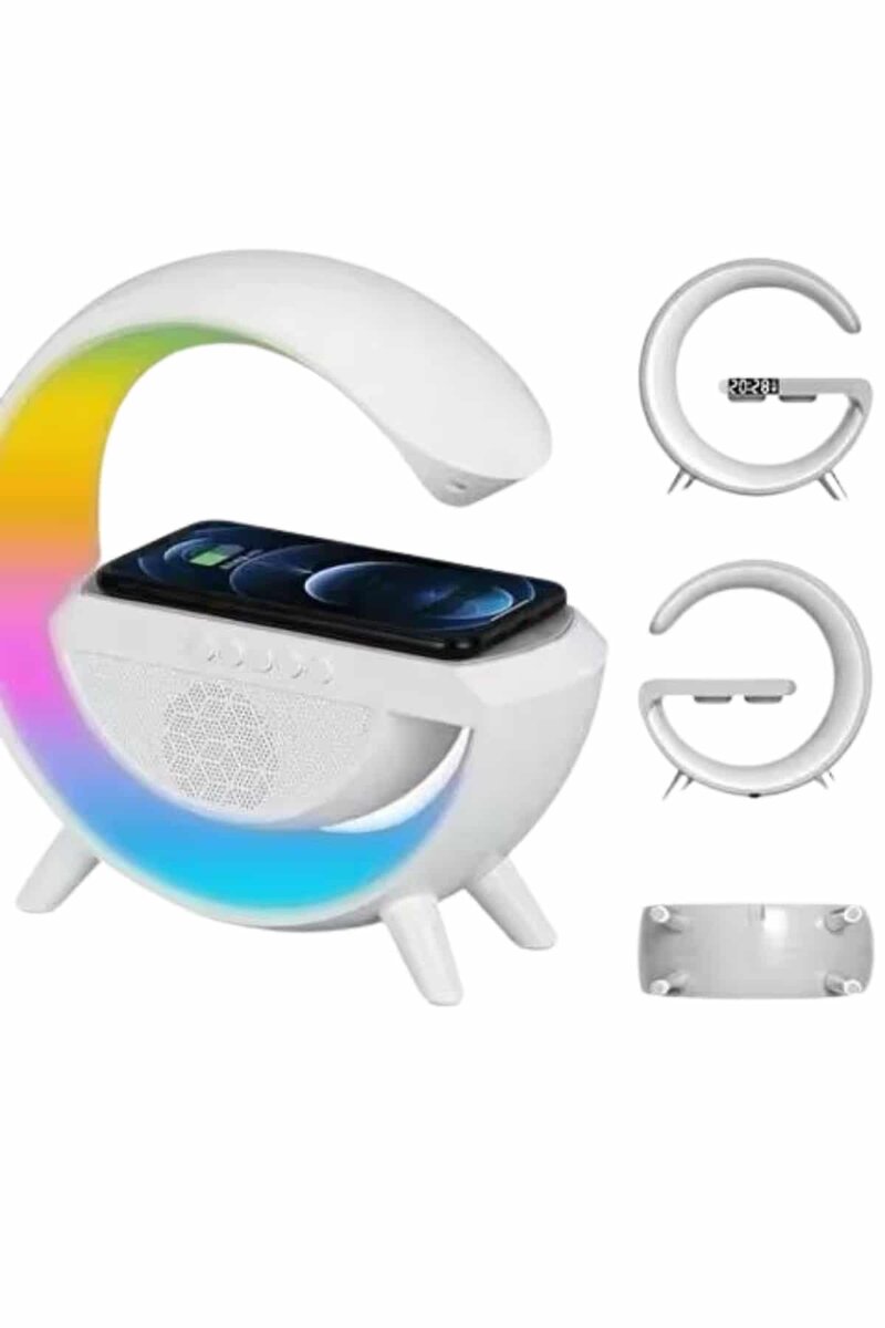 Yeni Nesil Bluetooth Hoparlör Speaker 5.0 Taşınabilir G Şeklinde Powerbankli Yeni Nesil Bluetooth Hoparlör Speaker 5.0 Taşınabilir G Şeklinde Powerbankli