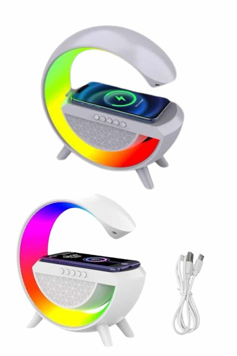 Yeni Nesil Bluetooth Hoparlör Speaker 5.0 Taşınabilir G Şeklinde Powerbankli Yeni Nesil Bluetooth Hoparlör Speaker 5.0 Taşınabilir G Şeklinde Powerbankli