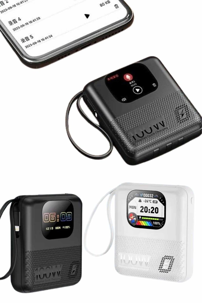 Akıllı Powerbank 10.000 MAH 4 Çıkışlı Taşınabilir Dijital Göstergeli Akıllı Powerbank 10.000 MAH 4 Çıkışlı Taşınabilir Dijital Göstergeli