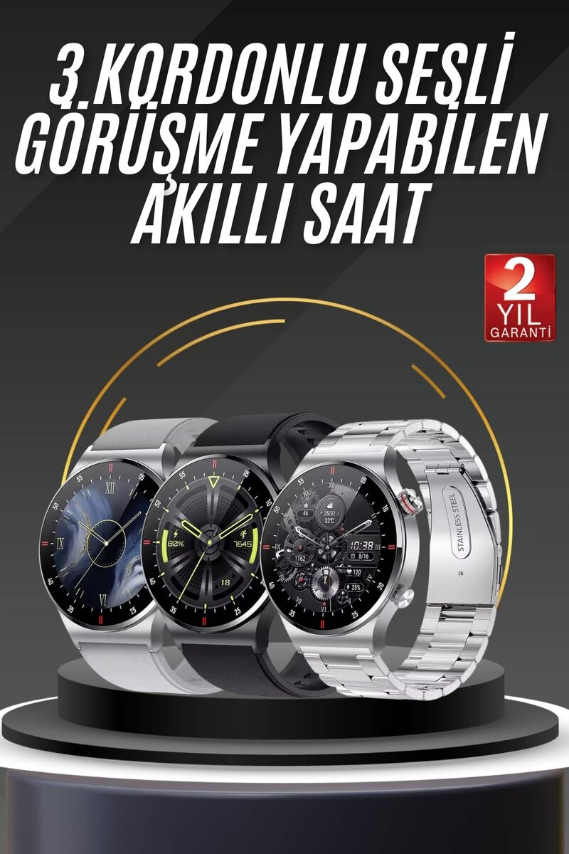 Akıllı Saat Adımsayar Nabız Ölçer Titreşim Özellikli Çağrı Cevaplama Sosyal Medya Akıllı Saat Adımsayar Nabız Ölçer Titreşim Özellikli Çağrı Cevaplama Sosyal Medya