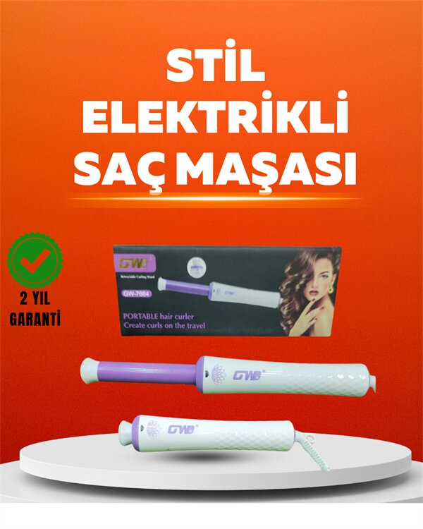 Hızlı Isınan, Kompakt ve Güvenli – Tüm Saç Tiplerine Uygun Kıvırma Cihazı Hızlı Isınan, Kompakt ve Güvenli – Tüm Saç Tiplerine Uygun Kıvırma Cihazı